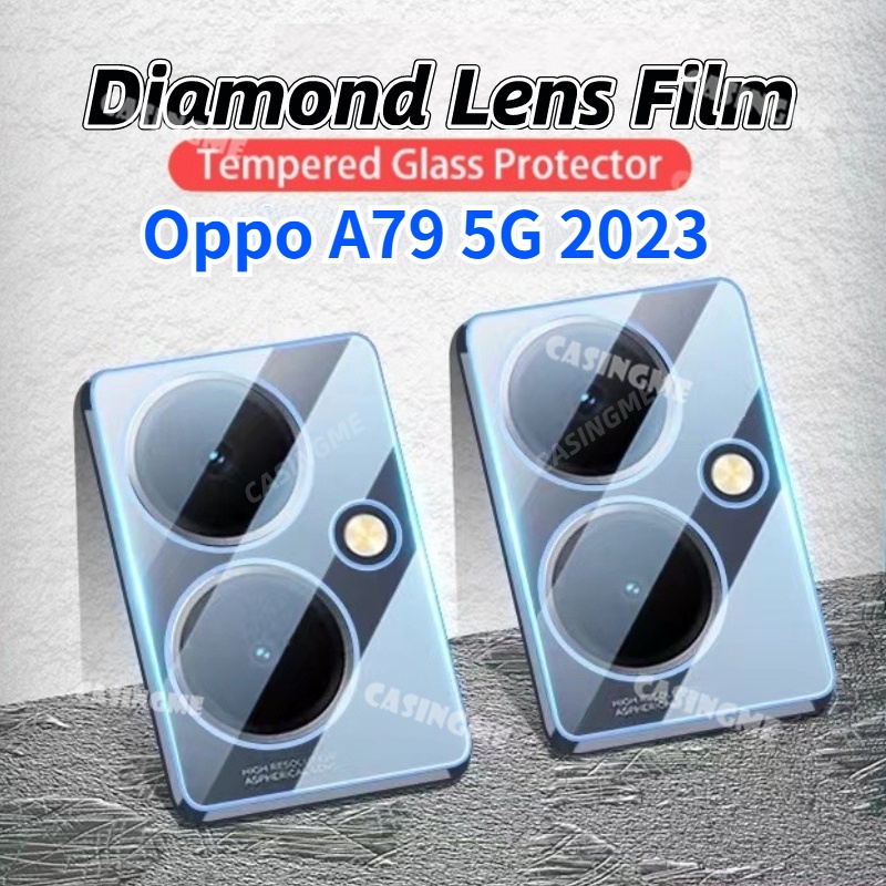 กระจกนิรภัยกันรอยเลนส์กล้อง 3D แบบใส สําหรับ Oppo A79 5G 2023 Oppo A79 5G OppoA79 A 79 79A 5G 2023