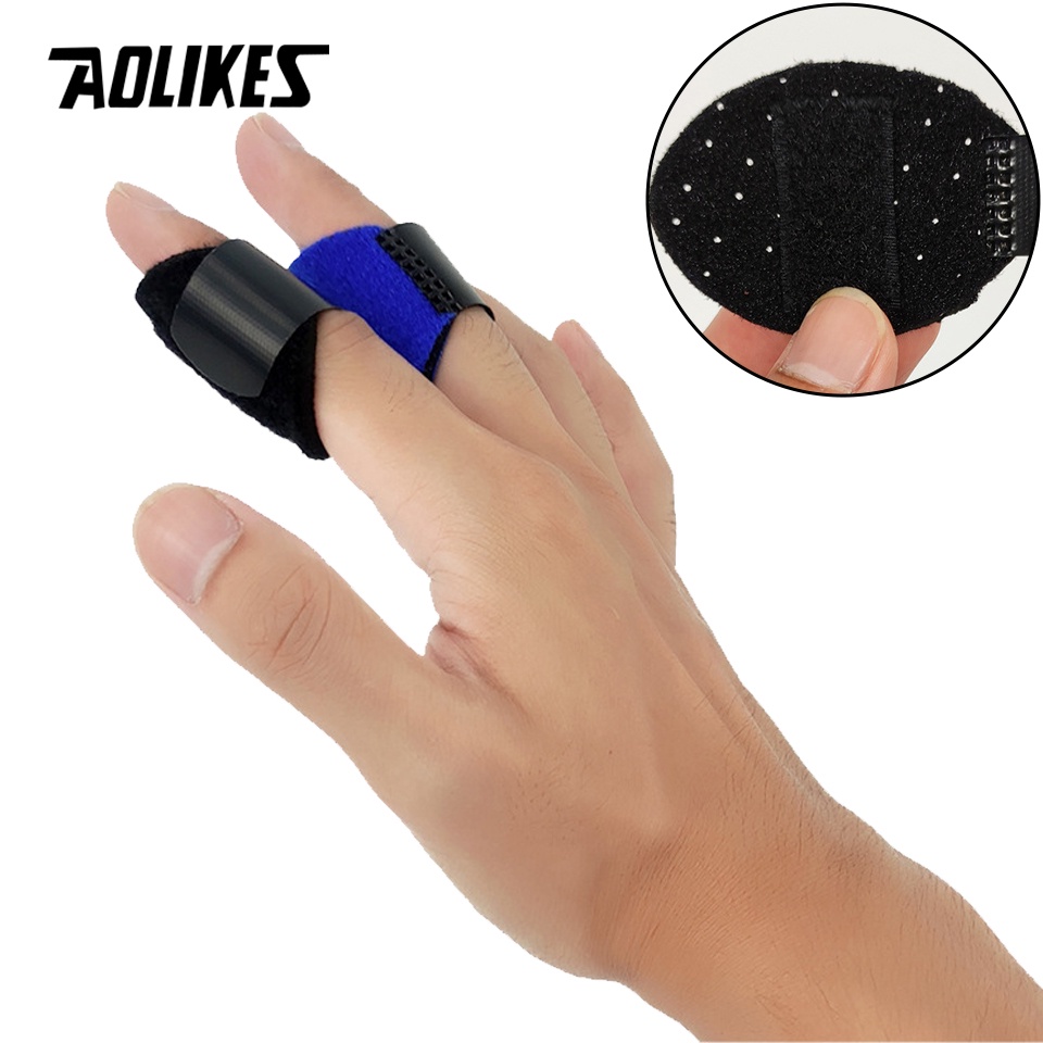 Aolikes เฝือกสวมนิ้วมือ อลูมิเนียม ระบายอากาศ ปรับได้ สําหรับบรรเทาอาการปวดข้ออักเสบ