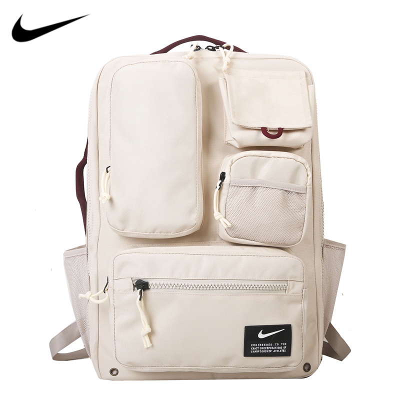 【พร้อมส่ง】ของแท้ Nike 100% กระเป๋าสะพายไหล่ ใส่แล็ปท็อป ขนาดใหญ่ จุของได้เยอะ สําหรับผู้ชาย และผู้หญิง นักเรียน