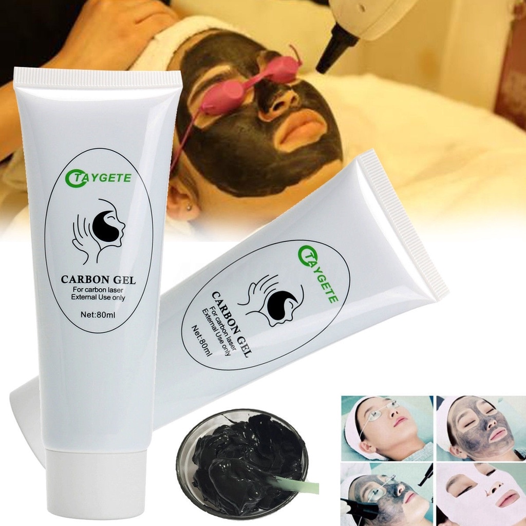 Carbon Cream Gel For ND YAG Laser 5PCS/2PCS/1PCS  80ml