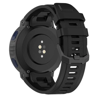 Yelgirlb สายซิลิโคนนิ่ม สำหรับ Amazfit Active Edge สายนาฬิกาเปลี่ยน ทดแทนของเดิม สวมใส่ง่าย น้ำหนักเบา