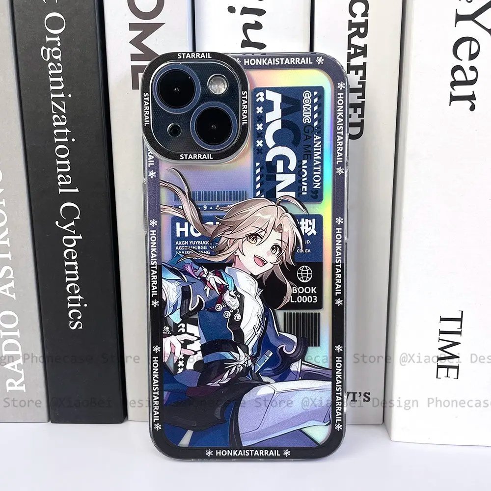 Honkai Star Rail YANQING เคส iphone ขอบสี่เหลี่ยม samsung xiaomi oppo