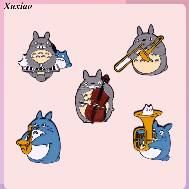 เข็มกลัด ลายการ์ตูน Totoro ของขวัญ สําหรับเพื่อน ของที่ระลึก
