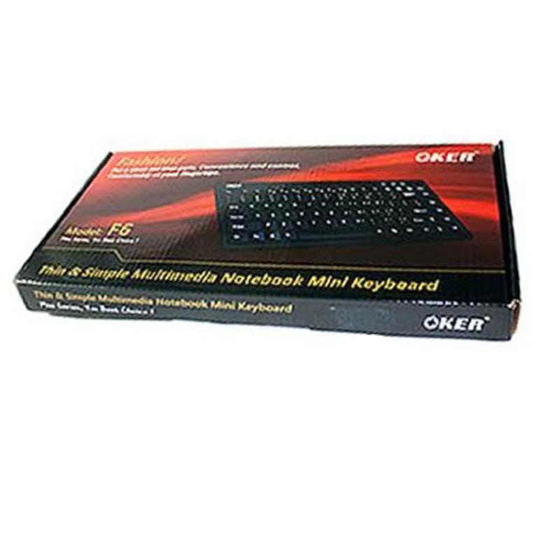 ส่งเร็ว OKER Keyboard F6 F8 F9 Mini USB คีบอร์ด ตัวเล็ก มินิ