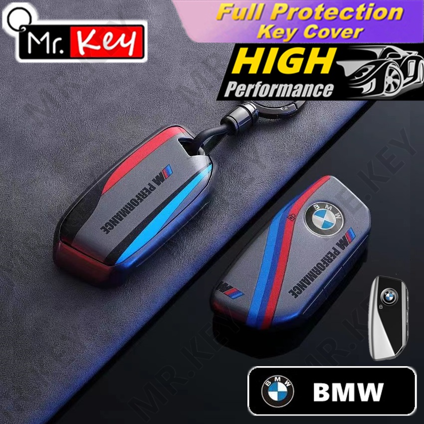 【Mr.Key】เคสกุญแจรถยนต์ อุปกรณ์เสริม สําหรับ BMW 740i 760i X1 IX1 IX XM X5 X6 X7 218i 220i 223i 2023 2024 M