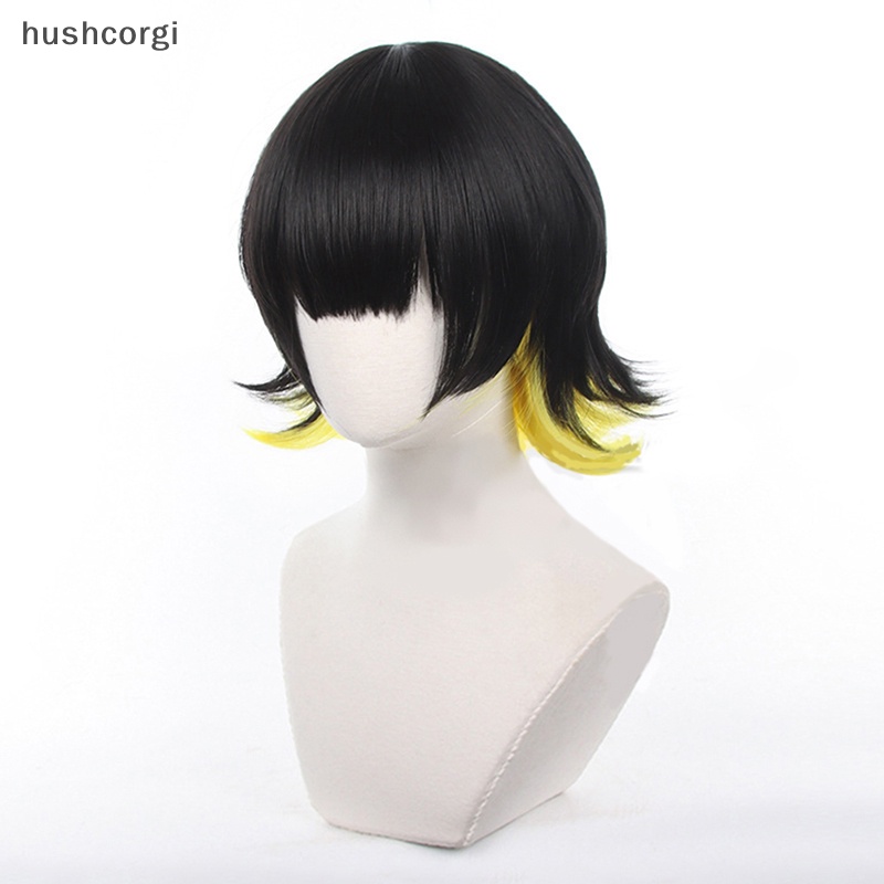 [hushcorgi] วิกผมคอสเพลย์ อะนิเมะ Bachira Meguru ทนความร้อน สําหรับผู้ชาย พร้อมส่ง