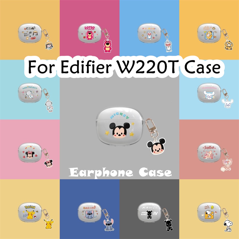 พร้อมส่ง! นําไปใช้กับ Edifier W220T เคส Case เคสหูฟัง การ์ตูนน่ารัก ซิลิโคนนุ่ม เคส เคสหูฟัง