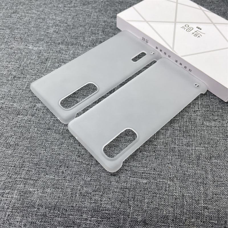 เคสโทรศัพท์มือถือ PC แบบแข็ง ผิวด้าน ไร้กรอบ กันกระแทก สําหรับ OPPO Find X2 Pro