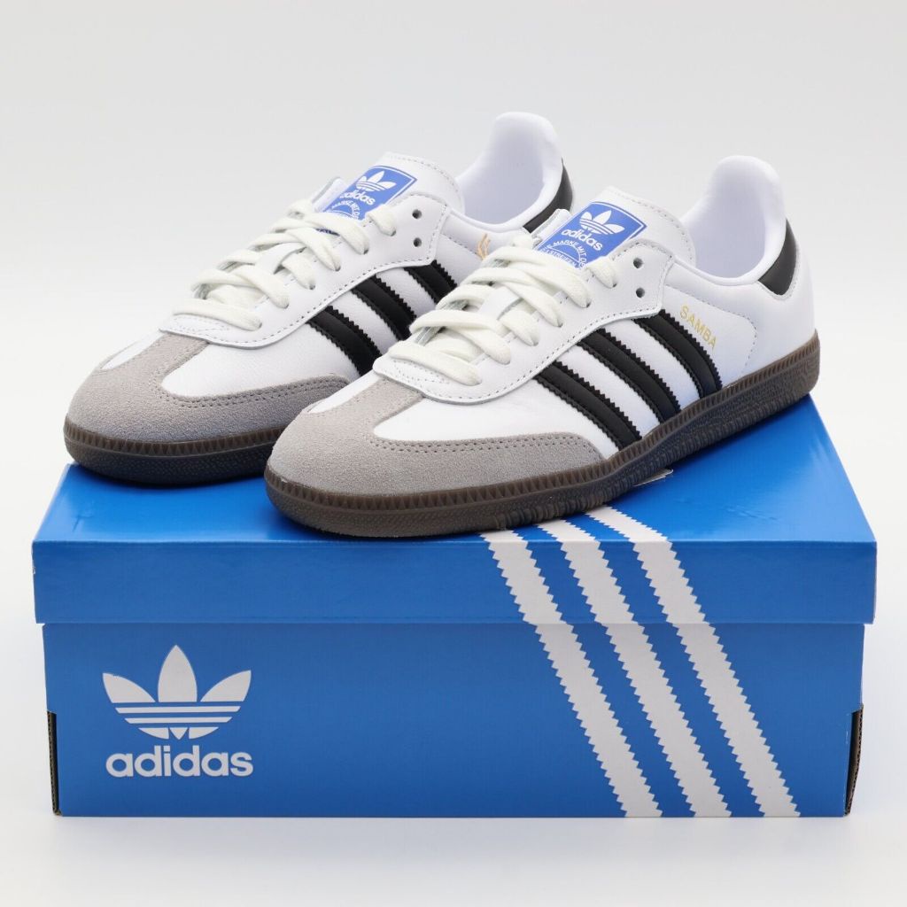 ของแท้ 100% adidas originals Samba OG B75806 Adidas แฟชั่น