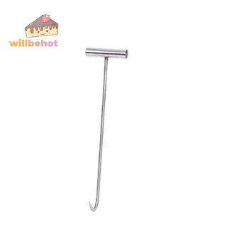 [WillbehotT] ตะขอเกี่ยวเนื้อสัตว์ ไส้กรอก เบคอน ด้ามจับตัว T สําหรับห้องครัว ร้านบาร์บีคิว ร้านอาหาร [ใหม่]