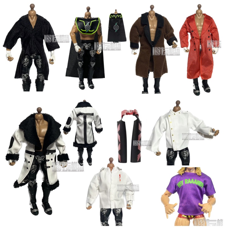 ตุ๊กตาฟิกเกอร์ Wwe Wrestler Clothing 6-7 นิ้ว อุปกรณ์เสริม