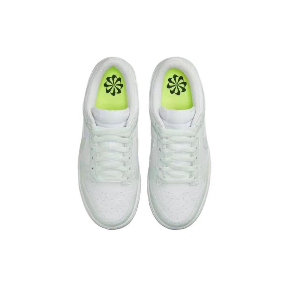 ของแท้ 100% Nike Dunk Low Next Nature White Mint รองเท้า Hot sales