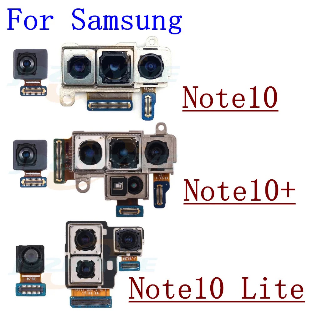 แท้ โมดูลกล้องหน้า หลัง สําหรับ Samsung Galaxy Note 10 Plus Lite SM-N975F N975 N970 N770
