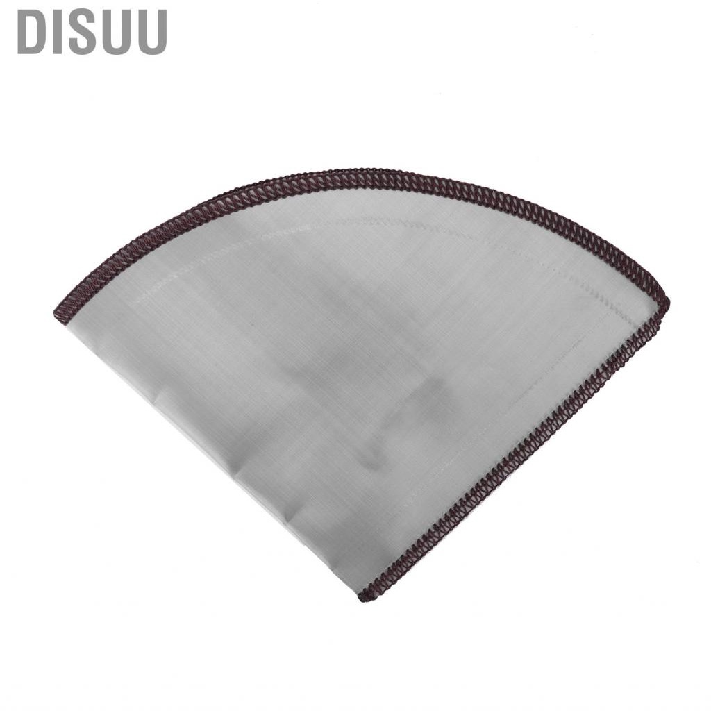 Disuu Reusable Stainless Steel Coffee Filter Drip Cone Pour Over Maker 2-4 Cup