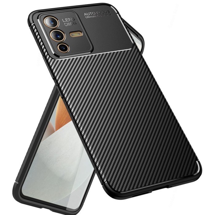 VIVO V23 5G V23E V23 PRO CASE CARBON AUTOFOCUS SLIM ARMOR PROTECTION - VIVO V23 5G HSAUNW