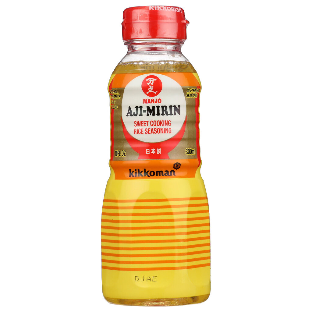 คิคโคแมน อายิ มิริน Kikkoman Aji Mirin (Sweet Cooking Mirin Seasoning ) มิรินสำหรับปรุงอาหาร 300 ml.