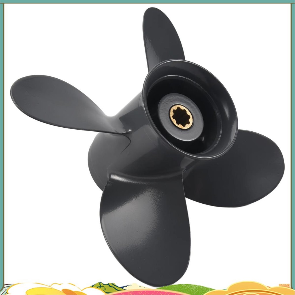 9 1/4X11 เรือใบพัดนอก,สําหรับ 9.9HP F9.9 15HP F15C F15 F20 BF8D/BF9.9D BF9.9/BF15A BF15D/BF20