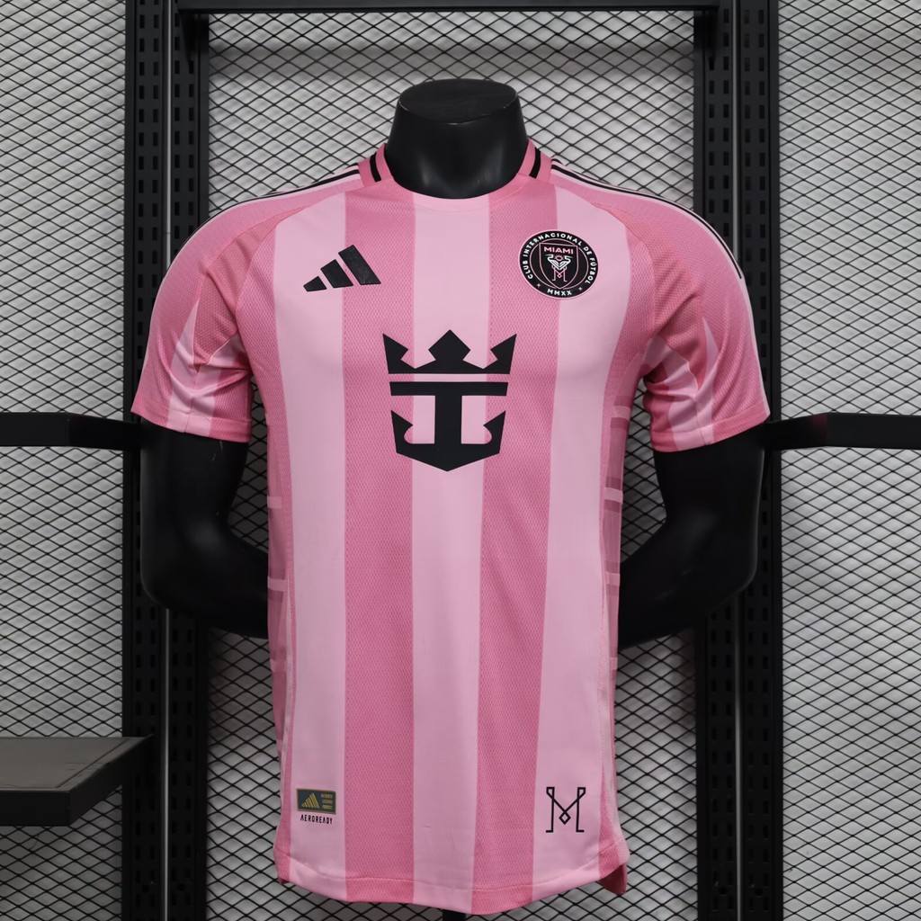 Player 2526 Miami home football sports top เสื้อยืดแขนสั้น AAA+