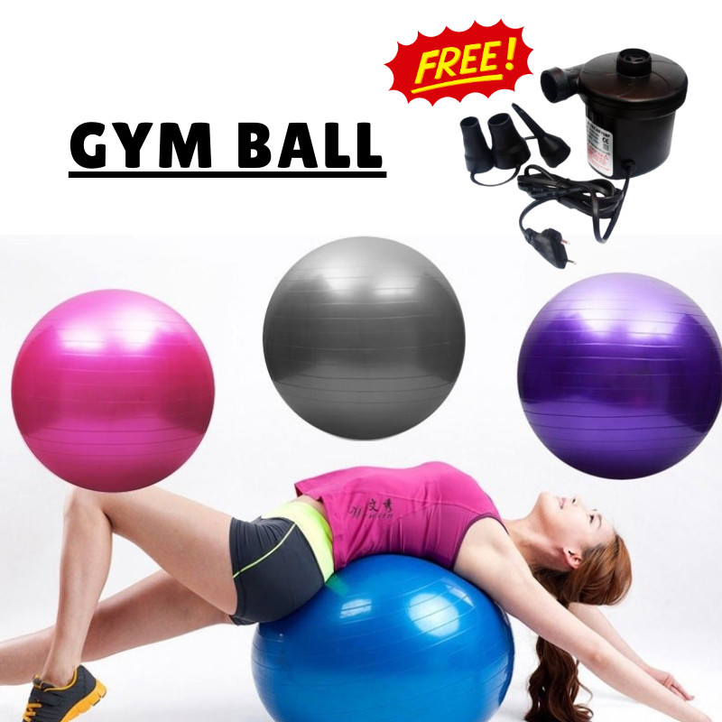Gymball 55cm, 65cm, 75cm / Gym Ball / Yoga Ball Gymball