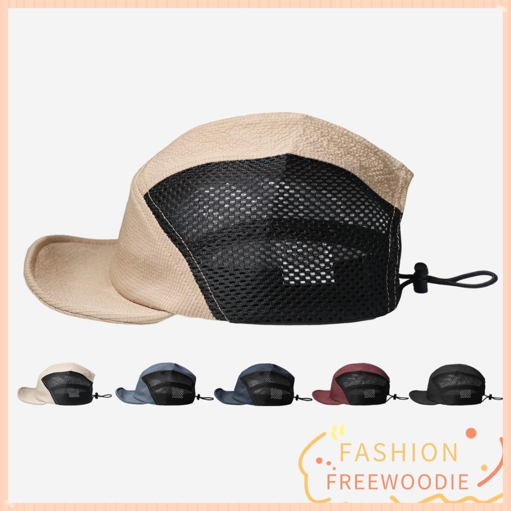 ฟรีวูดกี้ หมวกเบสบอลปีกสั้น,ใบหน้าขนาดเล็กระบายอากาศครีมกันแดดหมวก,ญี่ปุ่นแห้งเร็วหมวกปีกนุ่มผู้ชายผู้หญิง