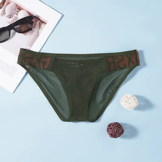 Add Add กางเกงในผู้ชายเขาเว้า กางเกงใน bikini เนื้อผ้าซทรู สวมใส่สบาย ระบายอากาศได้ดี GR3-H035