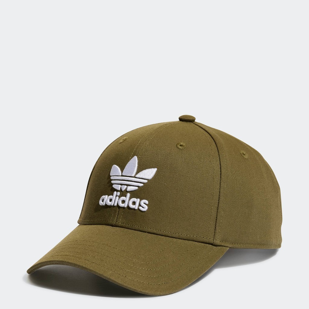 adidas Lifestyle TREFOIL BASEBALL CAP Unisex Green HL9324