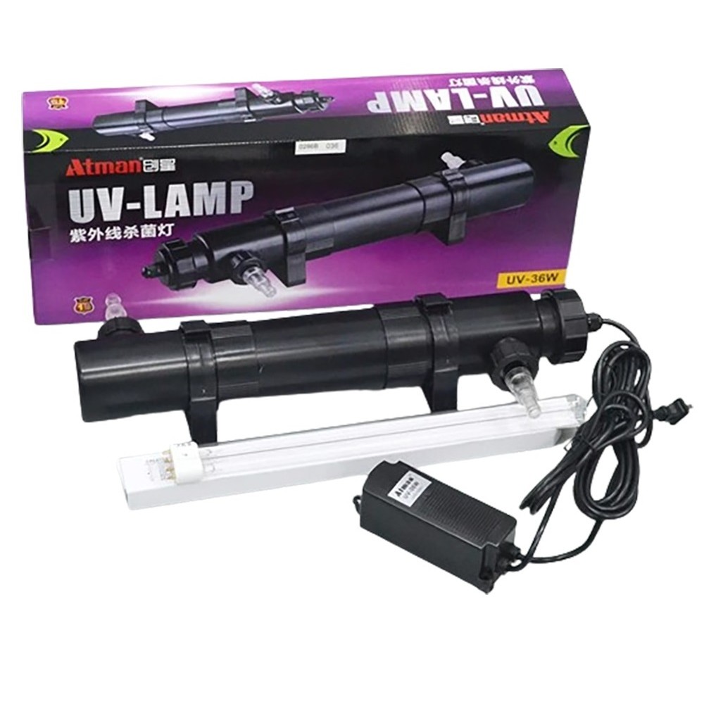 Atman UV-Lamp 36W, 18W Disinfection UV Lamp - โคมไฟ UV คุณภาพสูงสําหรับพิพิธภัณฑ์สัตว์น้ําทางทะเลและ