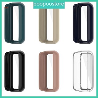 Poop เคสนาฬิกาข้อมือ PC แบบแข็ง ป้องกันฝุ่น สําหรับ Band 7