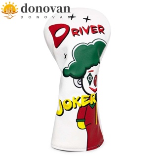 Donovan ปลอกหุ้มหัวไม้กอล์ฟ หนัง PU อุปกรณ์เสริม สําหรับไม้พัตกอล์ฟ