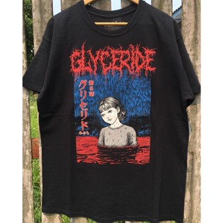 เสื้อยืดแขนสั้น พิมพ์ลายการ์ตูน Tomie Kawagami Junji Ito Horror Hunter สีเข้ม สําหรับผู้ชาย และผู้หญิง