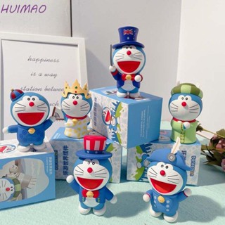 Huimao ตุ๊กตาฟิกเกอร์ Doraemon Kawaiii ขนาดเล็ก ของเล่นสําหรับเด็ก