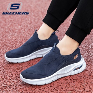 Skechers_ GOWALK ArchFit รองเท้ากีฬา รองเท้าวิ่ง ผ้าตาข่าย ระบายอากาศ ระงับกลิ่น ขนาดใหญ่ น้ําหนักเบา แฟชั่นฤดูร้อน สําหรับผู้ชาย และผู้หญิง