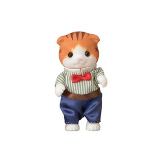 Sylvanian Families Doll [Maple Cat Father] N-97 ตุ๊กตาครอบครัว