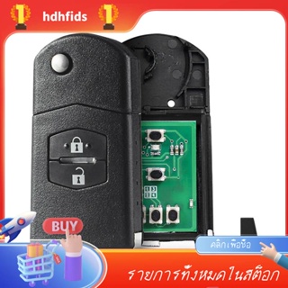 รีโมตกุญแจรถยนต์ 3 ปุ่ม 4D63 ABS สําหรับ SKE126-01 MAZDA 2 M2 Demio 3 M3 Axela 5 M5 Premacy 6 M6 Atenza 8 M8 MPV