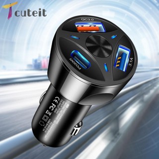 Tcuteit อะแดปเตอร์ชาร์จ 55W สําหรับโทรศัพท์มือถือ แท็บเล็ต PC และแล็ปท็อป