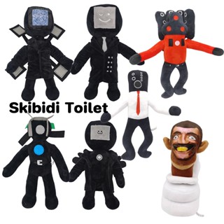 ของเล่นตุ๊กตา Skibidi Toilet  พร็อพสําหรับแกล้งคน ของเล่นสําหรับเด็ก