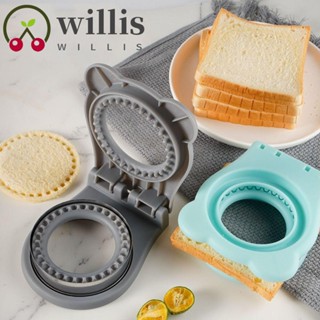 Willis แม่พิมพ์ตัดแซนวิช สเตนเลส ทรงกลม ทรงสี่เหลี่ยม รูปหมี สําหรับตัดแซนวิช