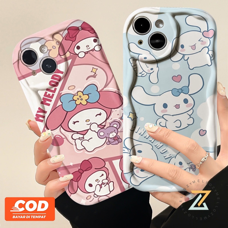 Vivo Y03 Y100 Y19S Y27 Y02 Y35 Y36 Y56 Y22 Y22S Y12 Y20 Y21 Y33S Y30 Y15 Y15S Y15A Y16 Y12A Y72 Y11 Y20A Y21A Y91C น่ารักเคสโทรศัพท์ซิลิโคนMelody