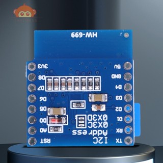Iic/i2c บอร์ดหน้าจอ OLED 3.3V SSD1306 สําหรับ D1 MINI [Taylor.th]