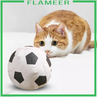 [Flameer] ของเล่นลูกบอล ผ้าแคนวาส อเนกประสงค์ สําหรับฝึกสัตว์เลี้ยง สุนัข แมว