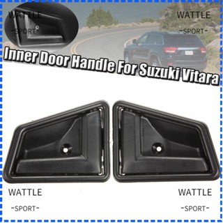 Wattle อะไหล่มือจับด้านในรถยนต์ ด้านหน้า ซ้าย ขวา แบบเปลี่ยน สําหรับ Suzuki Vitara 1988-1999