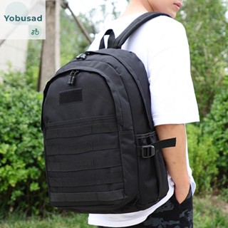 [Yobusad.th] กระเป๋าเป้สะพายหลัง ลายพราง หลายช่อง สําหรับเดินป่า เดินทาง กลางแจ้ง