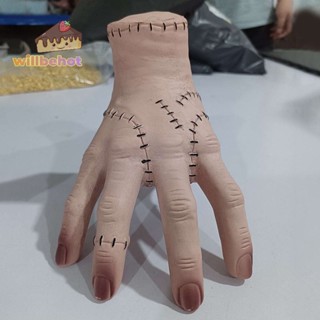 [WillbehotT] ฟิกเกอร์ยาง Lofytain Halloween Horror Wednesday Thing Hand From Addams สําหรับตกแต่งบ้าน ปาร์ตี้ฮาโลวีน