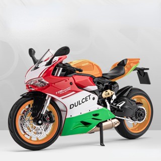 โมเดลรถจักรยานยนต์ 1:12 Ducati 1199 ของเล่นสําหรับเด็ก