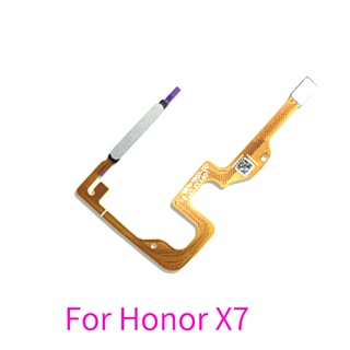 สายเคเบิลปุ่มโฮม เซนเซอร์ลายนิ้วมือ สําหรับ Huawei Honor X7