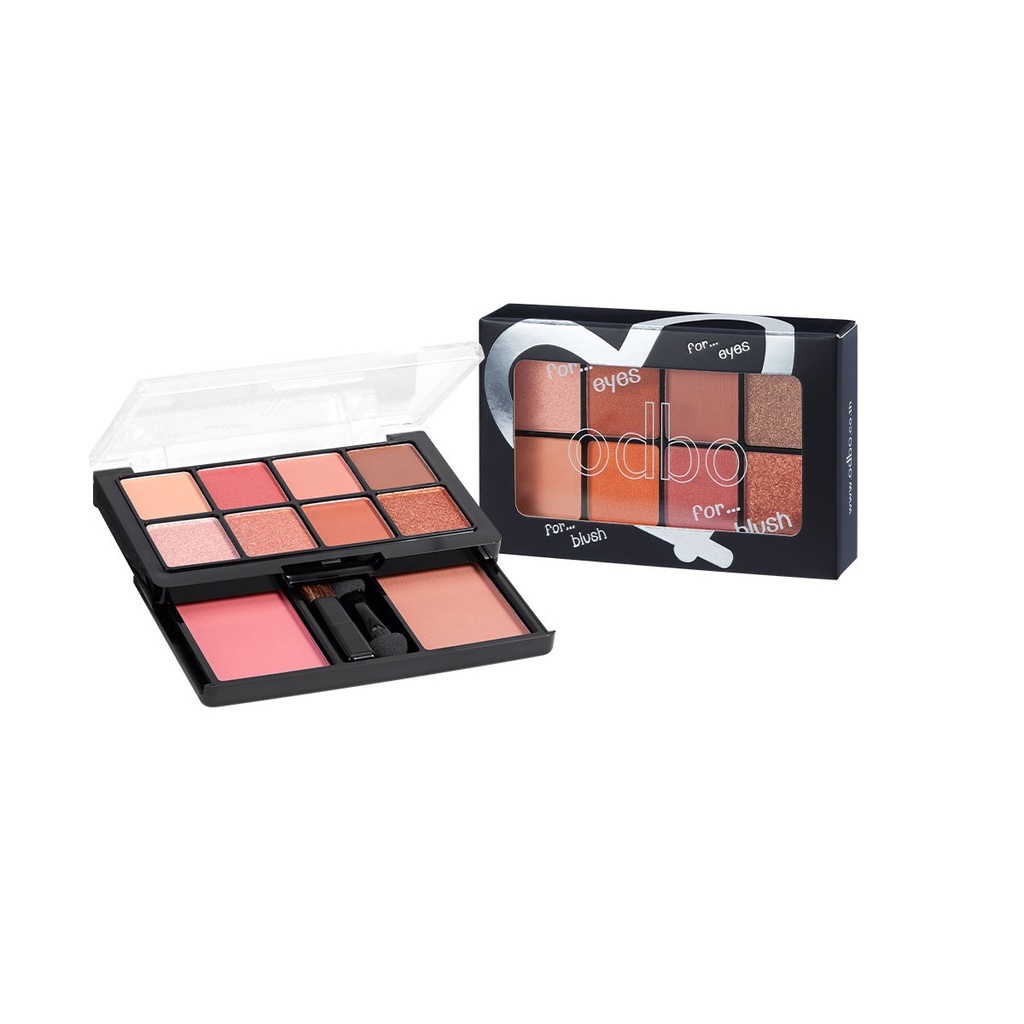 🔥 ODS01 ODBO FOR EYES FOR BLUSH EYESHADOW & BLUSH ON : โอดีบีโอ ฟอร์ อายส์ ฟอร์ บลัช อายแชโดว์ บลัชออน🔥