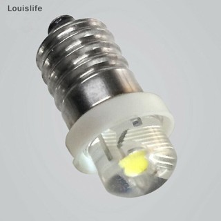 Llph 3/4.5/6V 0.5W ไฟฉาย หลอดไฟ 6000K สีขาว LED E10 ซ็อกเก็ต เปลี่ยนหลอดไฟ LLP