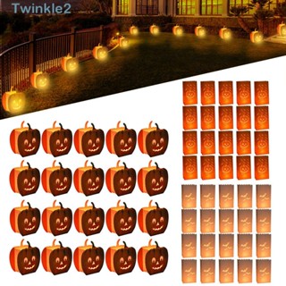 Twinkle กระเป๋าเรืองแสง สําหรับตกแต่งสวน ฮาโลวีน กลางแจ้ง