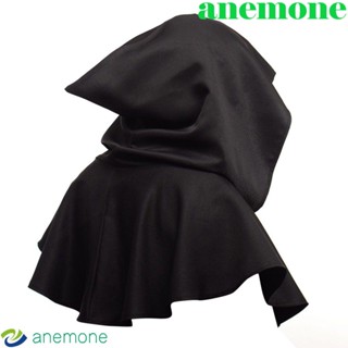 Anemone เสื้อคลุม มีฮู้ด แฟนซี ปาร์ตี้ แต่งตัวปีศาจ แม่มด พ่อมด พ่อมด ฮาโลวีน เครื่องแต่งกาย เสื้อคลุมมีฮู้ด