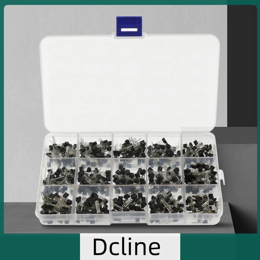 [Dcline.th] ชุดทรานซิสเตอร์ 30-160V 2N3906 2N5551 600 ชิ้น